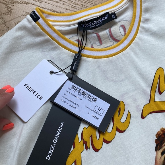 NWT-Dolce & Gabbana “Free Love” ultra mini dress - Picture 4 of 14